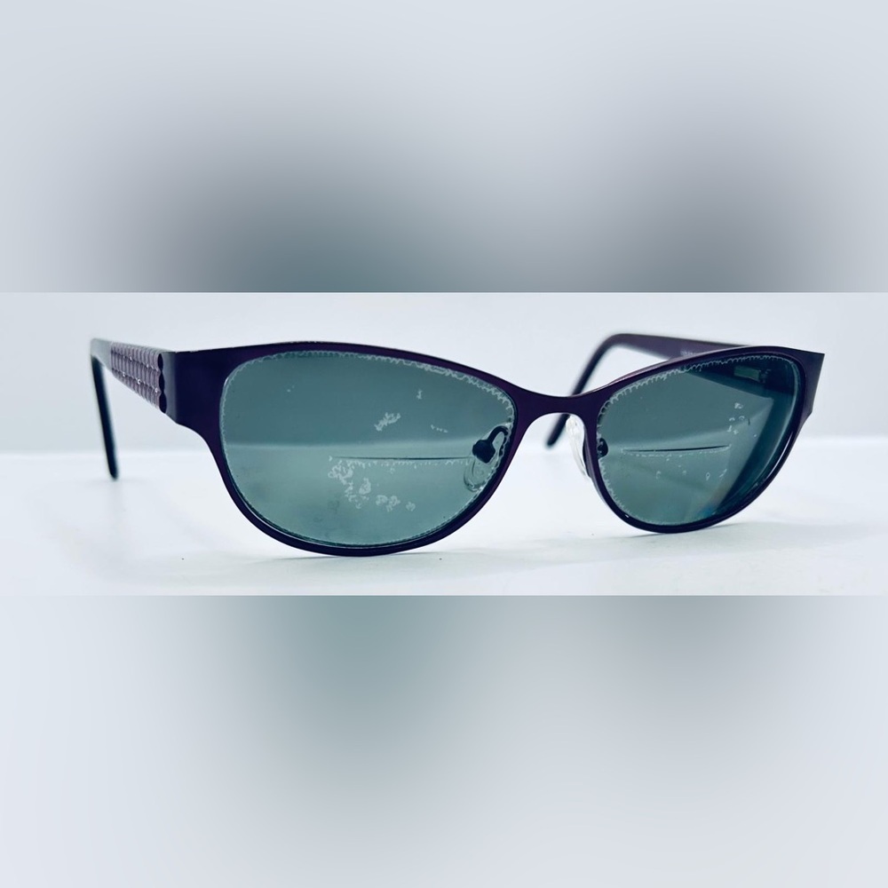 Capri DC101 Purple Oval Sunglasses Frames Only
